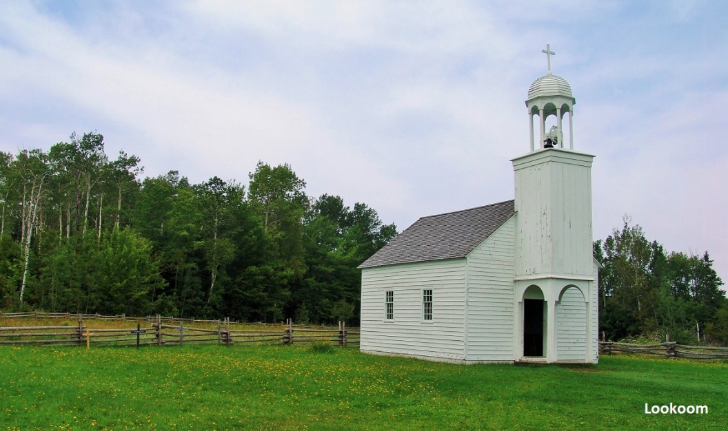 Chapelle Sainte-Anne du Bocage, Village Historique Acadien Nouveau-Brunswick, Canada