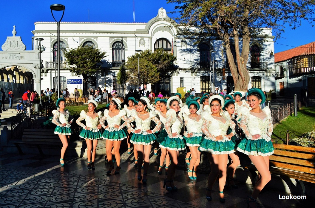 Danseuses, Potosi, Bolivie