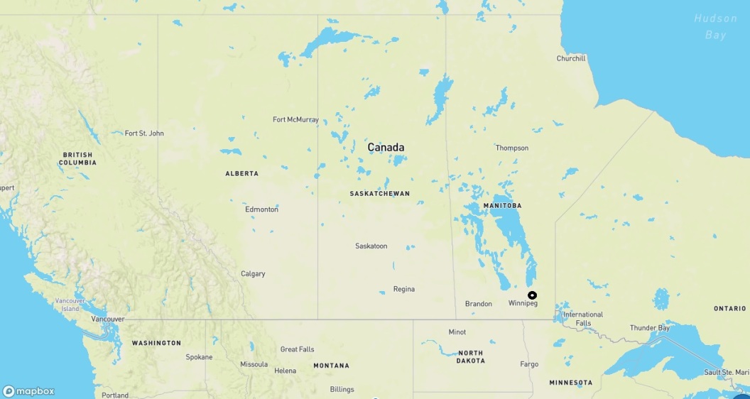 Carte, Winnipeg, Canada