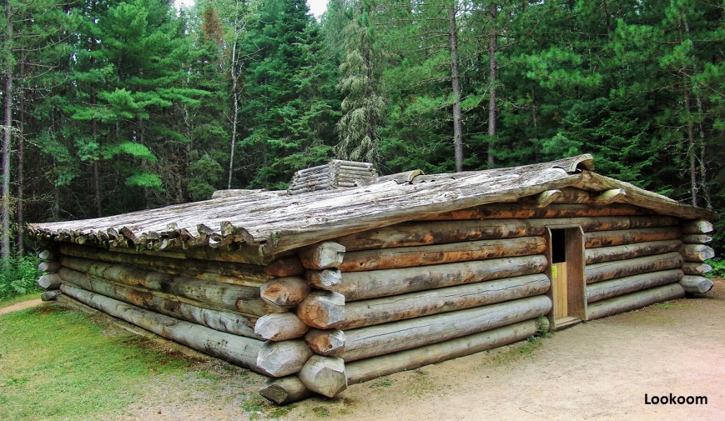 Camp de bûcherons, parc provincial Algonquin, Canada